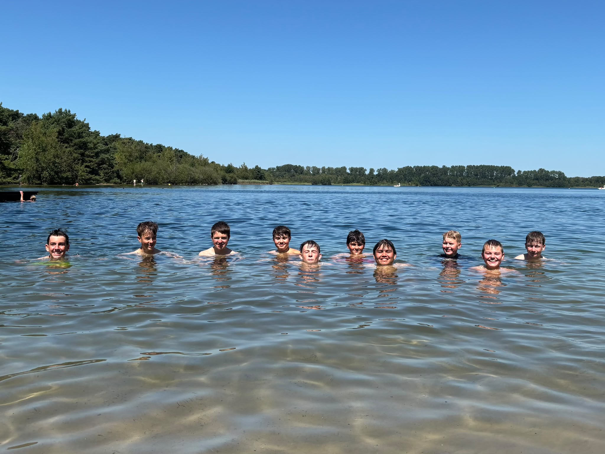 Clubuitstap zwemmen