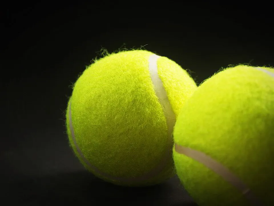 Tennisbal detail